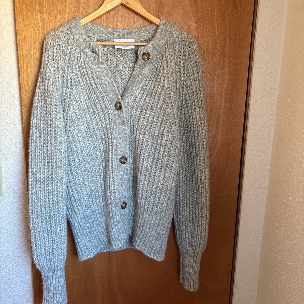 Daniele Fiesoli Gray Women's Cardigan